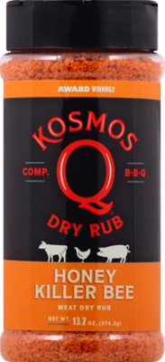 Kosmo's Q Honey Killer Bee Dry Rub - 13.2 Oz - Image 2