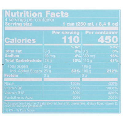 Red Bull Iced Edition Iced Vanilla Berry 80mg Caffeine Energy Drink - 4-8.4 Fl. Oz. - Image 3