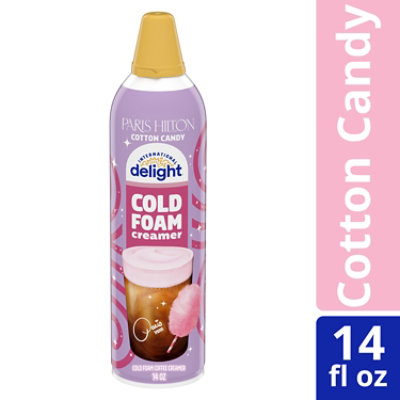 Inintl Delight Crmr Cld Fm Cotton Candy Foam Cotton Candy, 14 Oz - 14 OZ - Image 1
