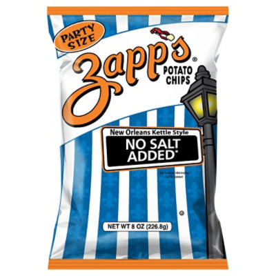 8 Oz Zapps No Salt Ket Chip - 8 OZ - Image 1