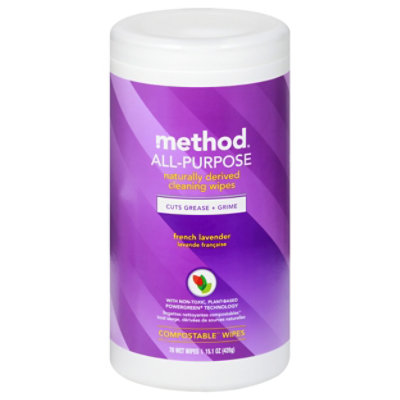 Method Wipes French Lavender 70 Ct - 70 CT - Image 3