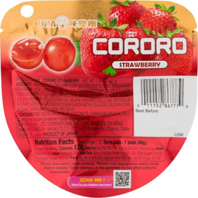 Uha Gummy Cororo Strawberry - 1.41 OZ - Image 5