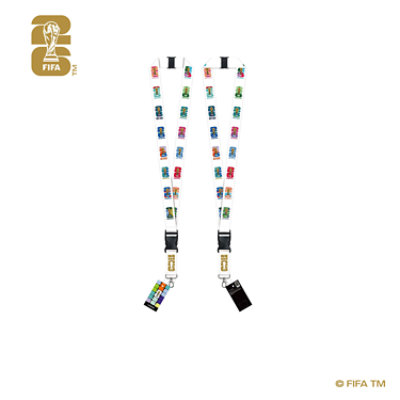KW Textiles FIFA World Cup Lanyard Host Cities - Each - Image 1