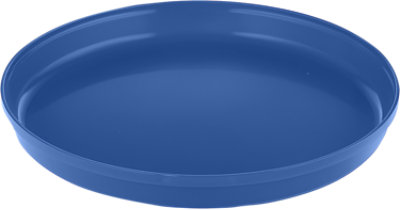 Signature Select 9.5in Stackable Plate Blu - Each - Image 1