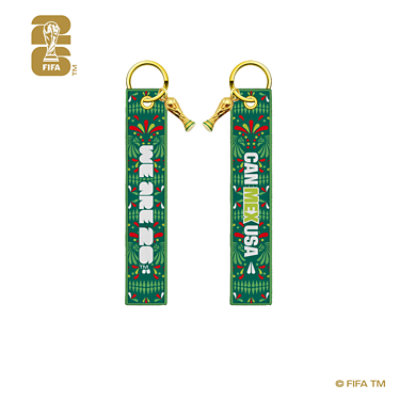 KW Textiles FIFA World Cup Trphy Key Strap Mexico - Each - Image 1