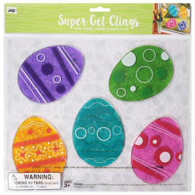 Mel 12x12 Multi Eggs Gel Cling - EA - Image 2