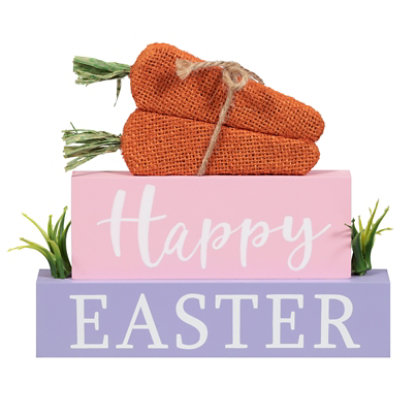 Ssel 8in Wood Table Top Carrot - EA - Image 1