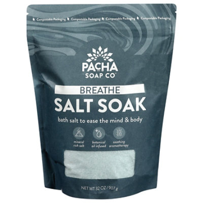 Pacha Soap Co Salt Epsom Soak Breathe - 32 OZ - Image 2