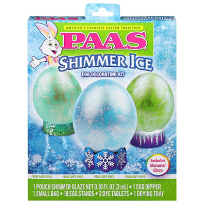 Paas Shimmer Ice Egg Dye Kit - EA - Image 1