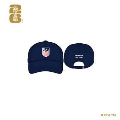 KW Textiles US Soccer Ball Cap Navy - Each - Image 1