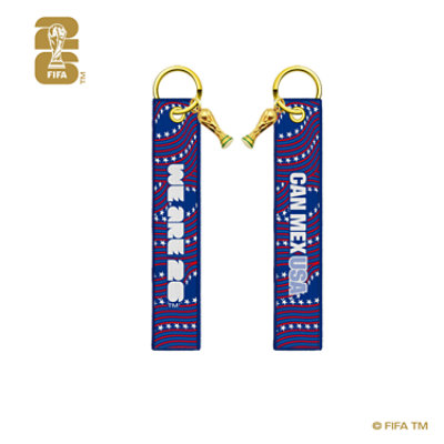 KW Textiles FIFA World Cup Trphy Key Strap USA - Each - Image 1