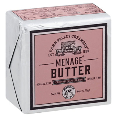 Carr Valley Menage Butter - 4OZ - Image 1