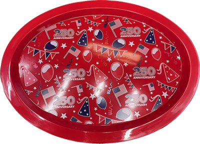 Signature Select Am Ovalserving Tray Print - Each - Image 1