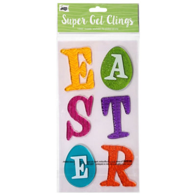 Mel 5.5x12 Letter Spr Gel Cling - EA - Image 2