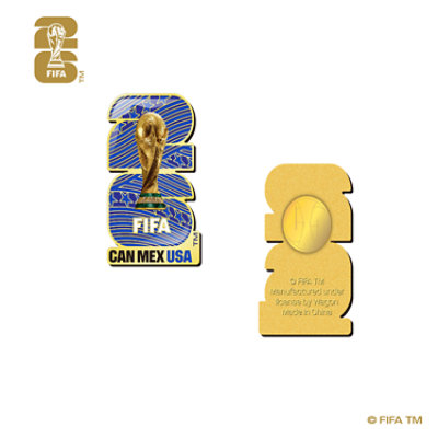 KW Textiles FIFA World Cup Pin A - Each - Image 1