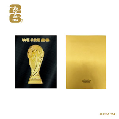 KW Textiles FIFA World Cup Trophy Sticker - Each - Image 1