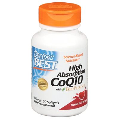 Doctors Best High Absorption Coq10 - 60 EA - Image 1