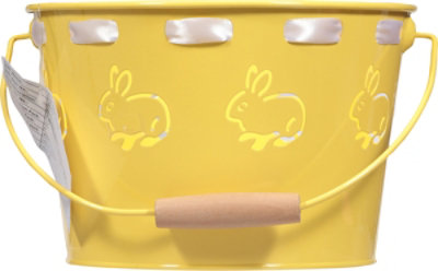 Ssel Metal Easter Basket Yellow - EA - Image 3