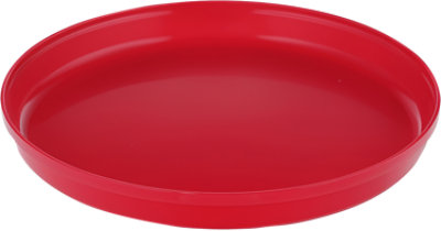 Signature Select 9.5in Stackable Plate Red - Each - Image 1
