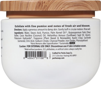 Pacha Soap Co Scrub Body White Blossom Fig - 15 OZ - Image 4
