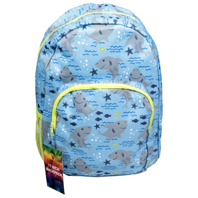 A.D. Sutton & Sons Promo Print Backpack Shark - Each - Image 2