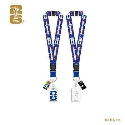 KW Textiles FIFA World Cup Charm Lanyard USA - Each - Image 1