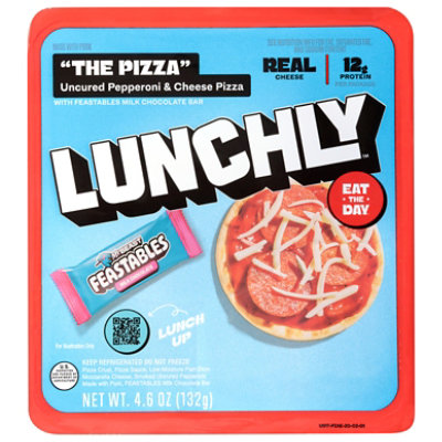 Lunchly Snack Kit Pepperoni With Milk Chocolate Bar 4.66 Oz - 4.66 OZ - Image 1