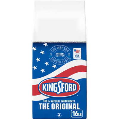 Kingsford The Original Charcoal Briquettes for BBQ Grilling - 16 Lbs - Image 1