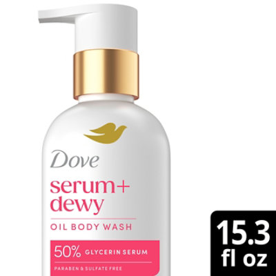 Dove Body Wash Serum & Oil Drenching 15.3 Fl Oz - 15.3 FZ - Image 1