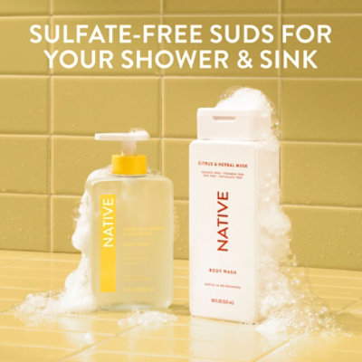 Native Lemon & Tangerine Hand Soap - 13 FZ - Image 8