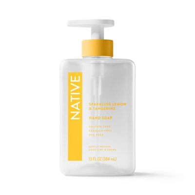 Native Lemon & Tangerine Hand Soap - 13 FZ - Image 1