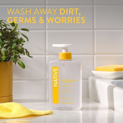 Native Lemon & Tangerine Hand Soap - 13 FZ - Image 3