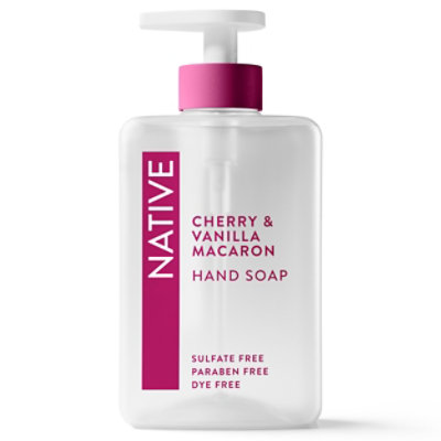 Native Hand Soap Cherry Vanilla Macaroon 13 Fl Oz - 13 FZ - Image 2