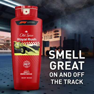Old Spice F1 Royal Flush Body Wash 24 Fl Oz - 24 FZ - Image 5
