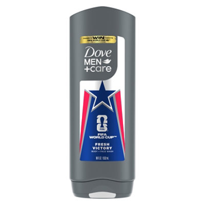 Dove Men Plus Care Body Wash Fresh Victory 18 Fo - 18 FZ - Image 1