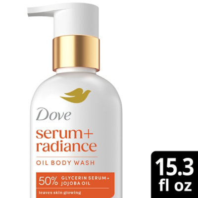 Dove Body Wash Serum & Oil Glowing - 15.3 OZ - Image 1