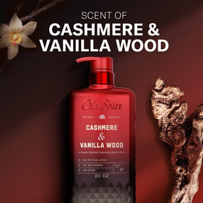 Old Spice Cashmere Vanilla Wood Body Wash 20 Fl Oz - 20 FZ - Image 4