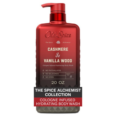 Old Spice Cashmere Vanilla Wood Body Wash 20 Fl Oz - 20 FZ - Image 1