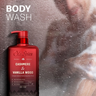 Old Spice Cashmere Vanilla Wood Body Wash 20 Fl Oz - 20 FZ - Image 5