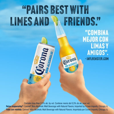 Corona Non-alcoholic Malt Beverage Mexican Brew, 12 Pk 12 Fl Oz , Less Than 0.5% Abv In Bottles - 12-12 FZ - Image 5
