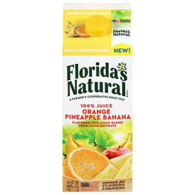 Florida's Natural Orange Pineapple Banana Juice 52fz - 52 FZ - Image 2