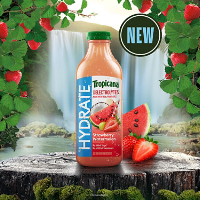Tropicana Functional Hydration Strawberry Watermelon Juice Drink - 46 Fl. Oz. - Image 2