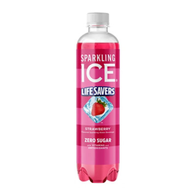 Sparkling Ice Life Savers Strawberry 17fz - 17 FZ - Image 2