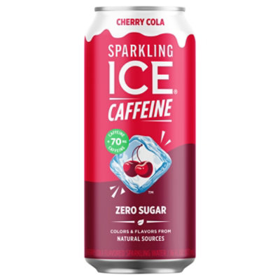 Sparkling Ice Caffeine Cherry Cola 16fz - 16 FZ - Image 1