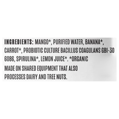Once Upon A Farm Blend Mango Banana Spirulina - 3.2 OZ - Image 4