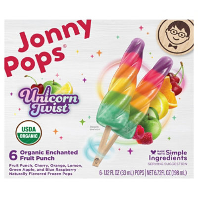 Jonnypops Bars Unicorn Minis Fruit Punch - 6.72 FZ - Image 2