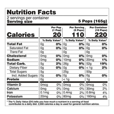 Jonnypops Bars Organc Color Burst Minis - 11.25 OZ - Image 3