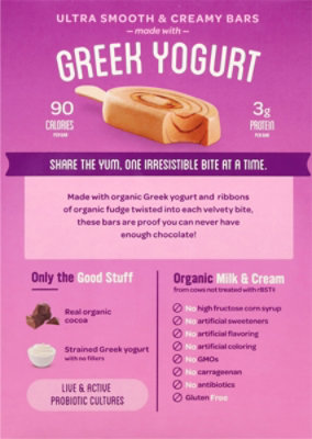 Aldens Organic Bar Ygrt Choc Fudge Orgnc - 10 FZ - Image 6