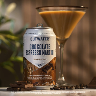 Cutwater Chocolate Espresso Martini - 4-12 FZ - Image 4