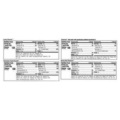 General Mills Cereal Pouch 8 Count - 9.14 Oz - Image 3